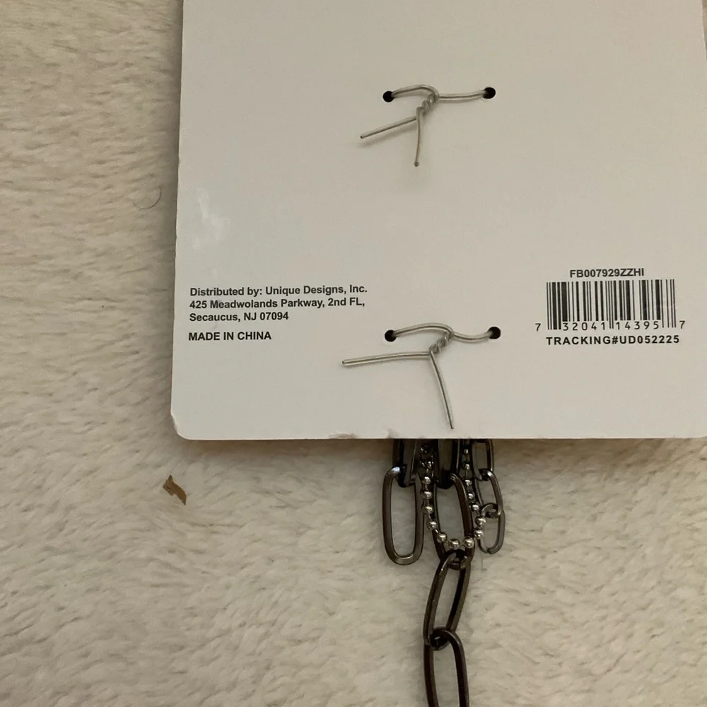Charmed Teal and Silver Keychain Holder